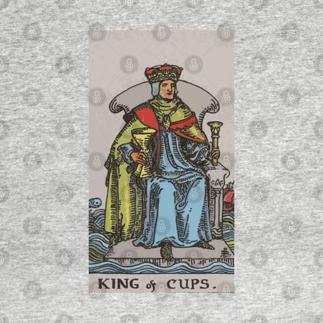 Tarot Card = King of Cups by tetratarot